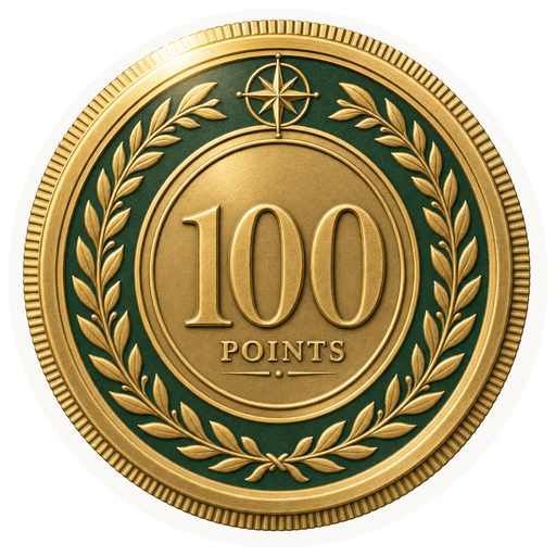 100 points